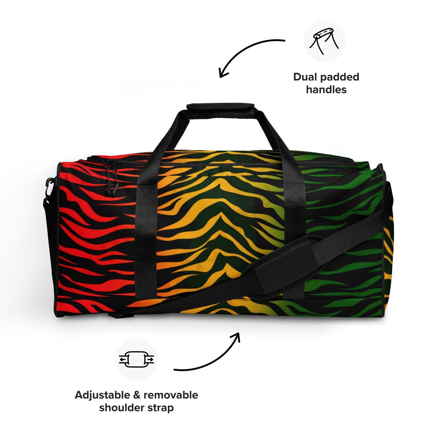 Rasta Duffle bag