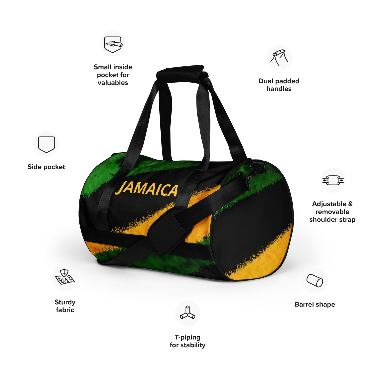 Jamaica gym bag