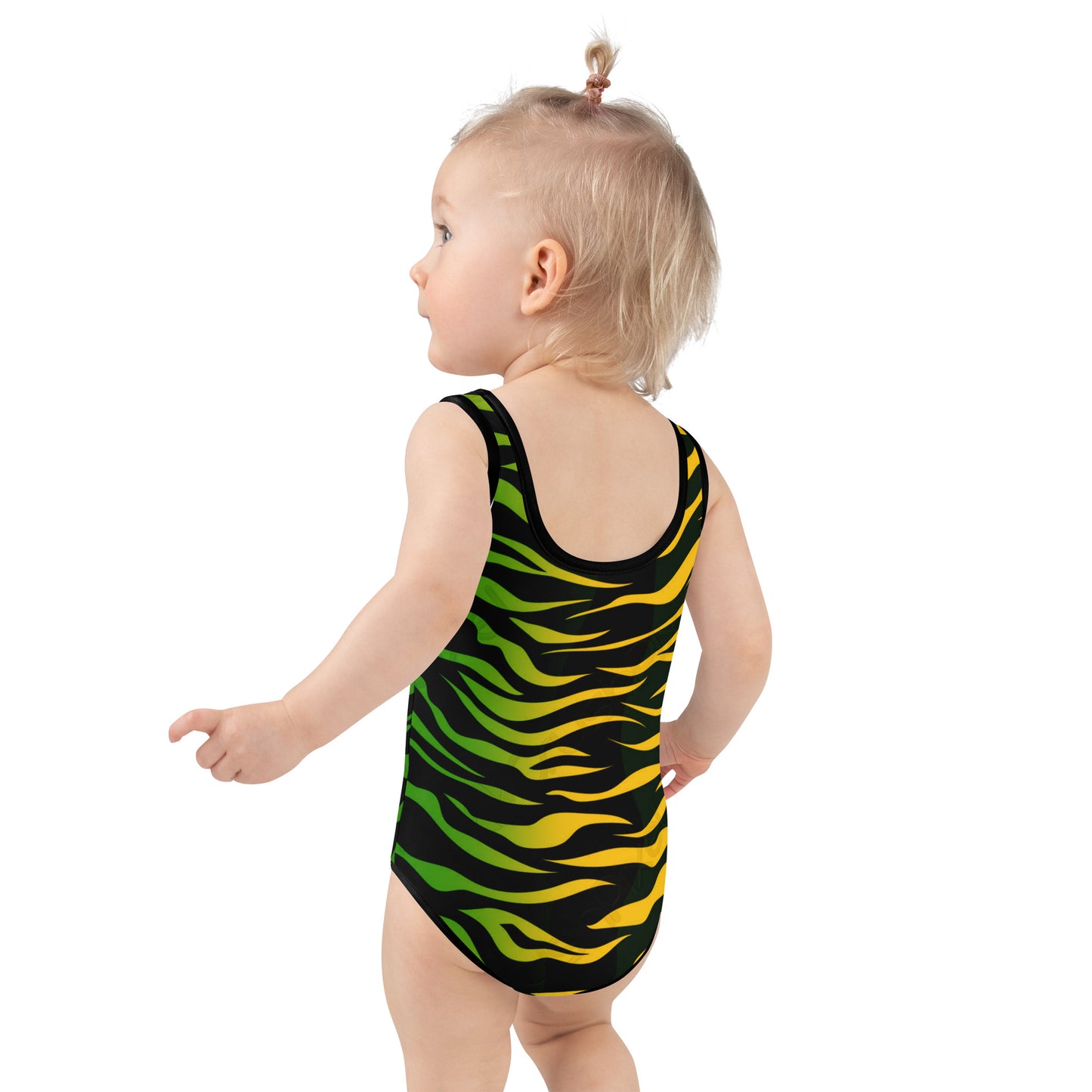 Jamaica All-Over Print Kids Swimsuit