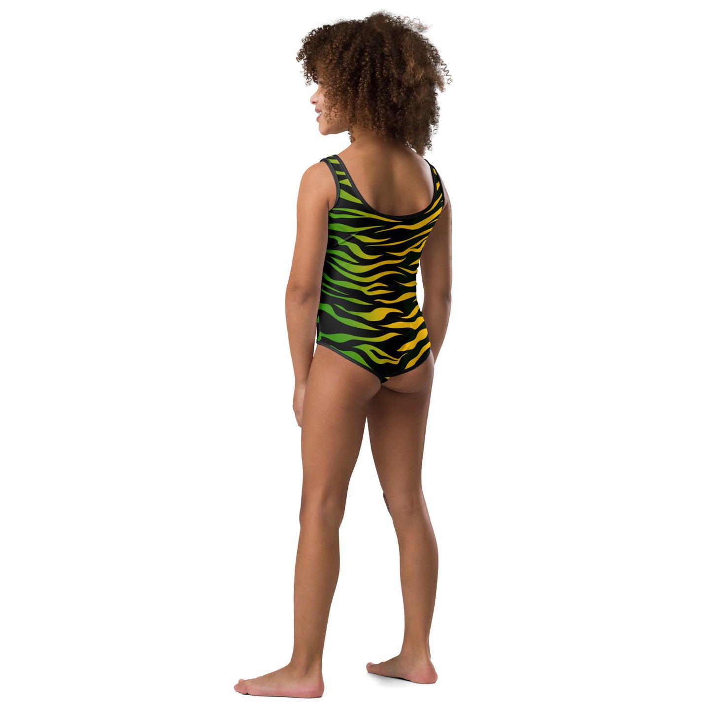 Jamaica All-Over Print Kids Swimsuit