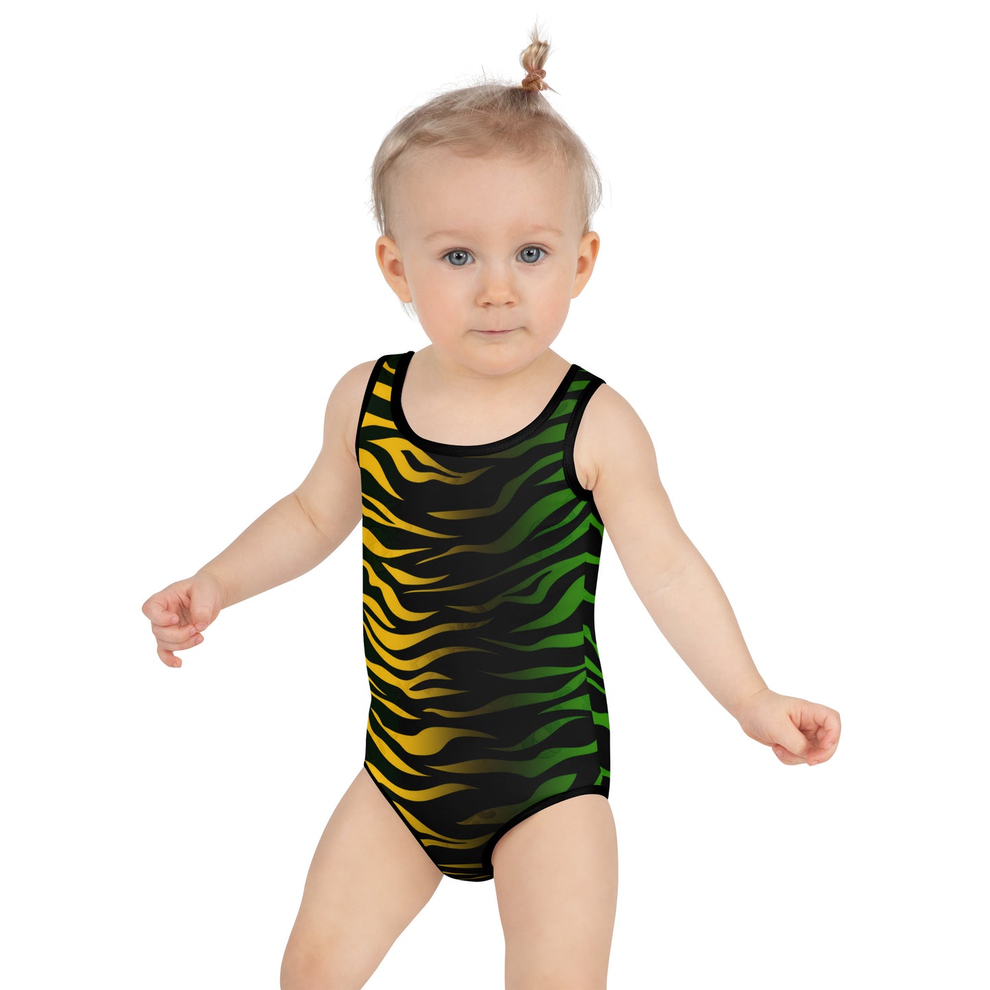 Jamaica All-Over Print Kids Swimsuit