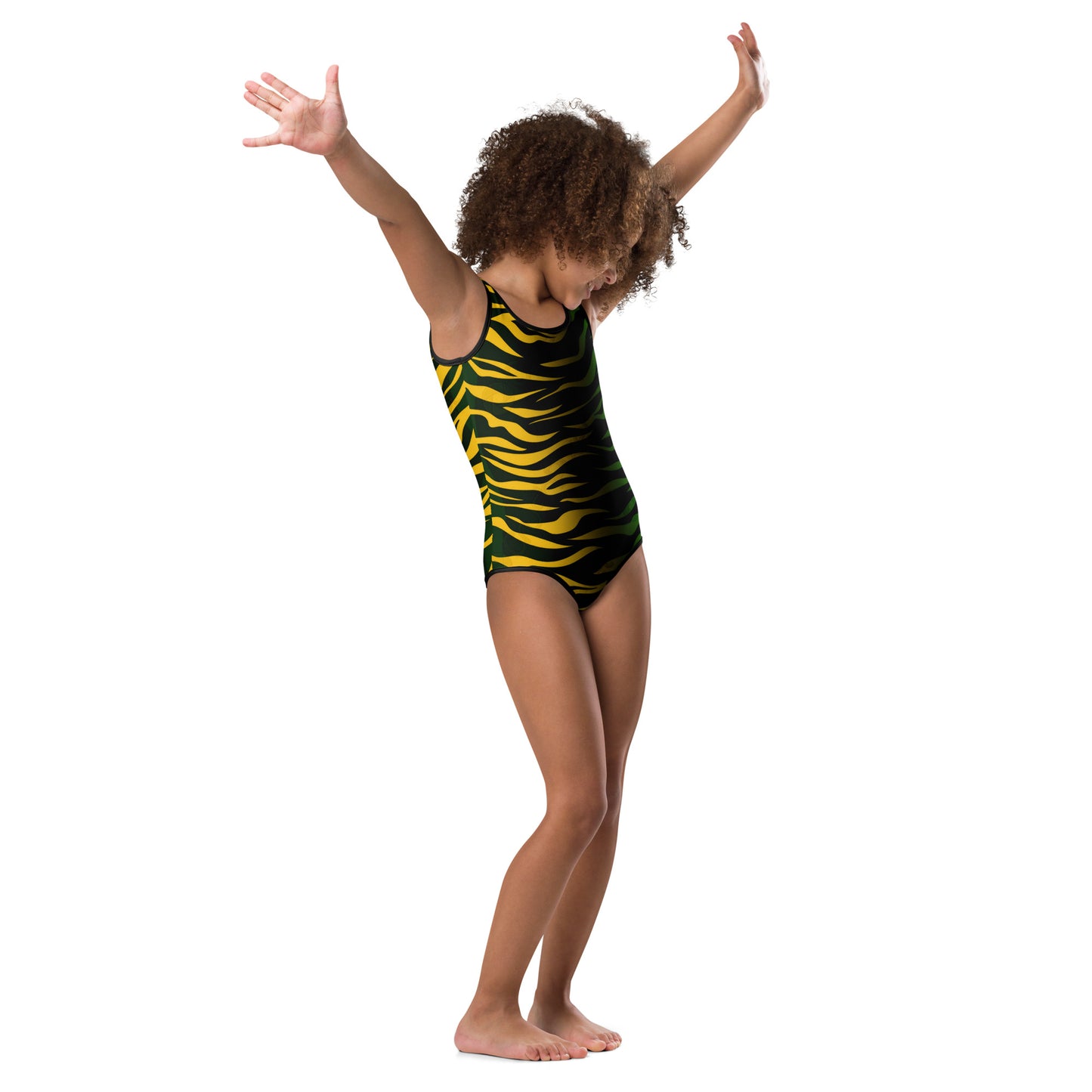 Jamaica All-Over Print Kids Swimsuit