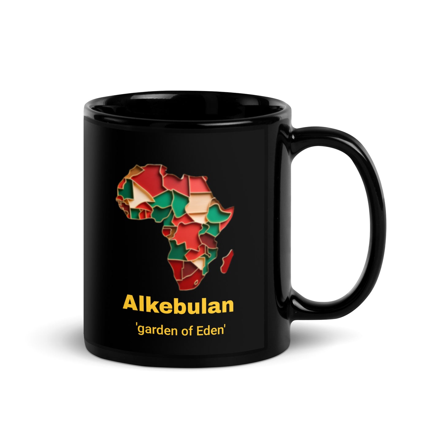 Black Glossy Mug