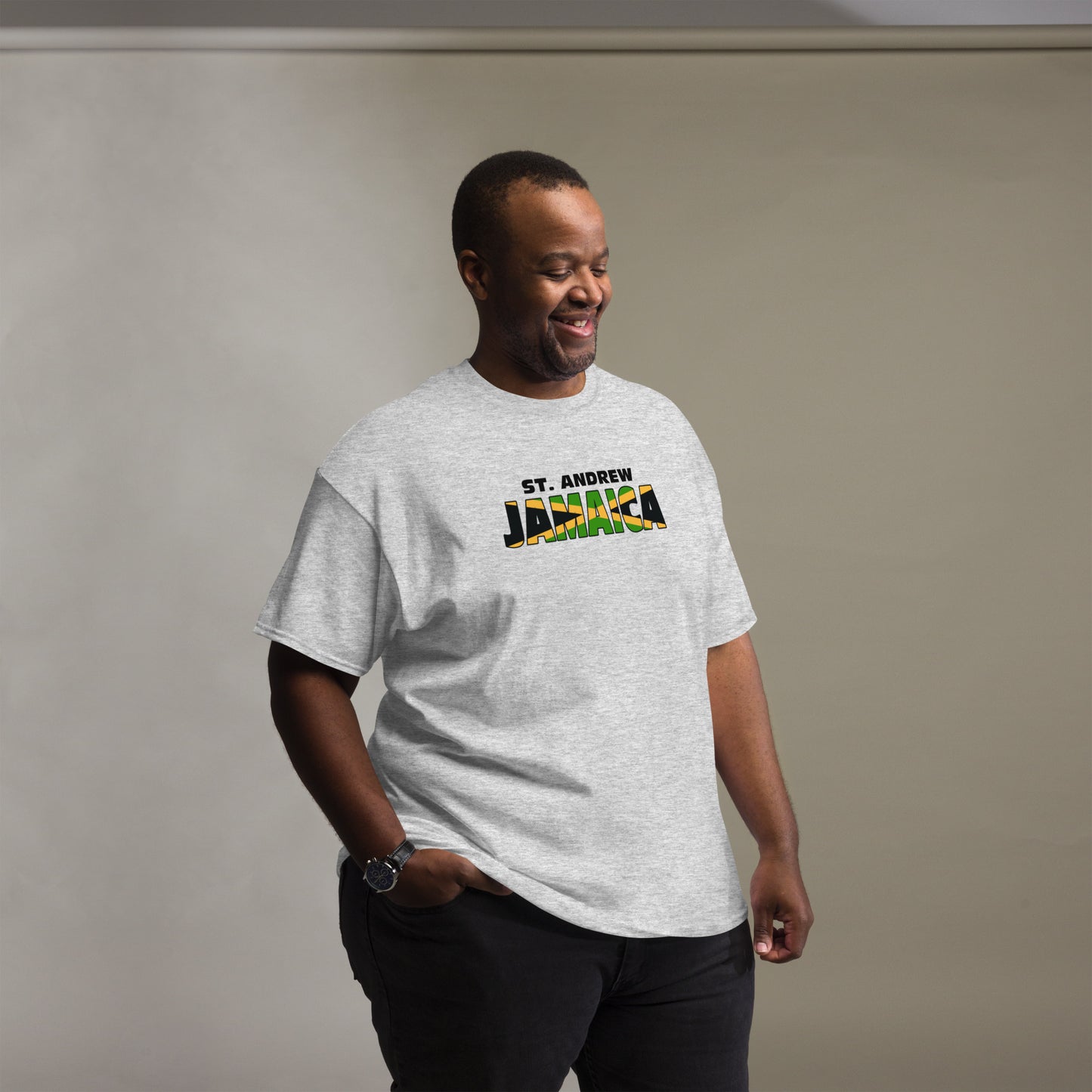 St. Andrew Jamaica Men's classic tee