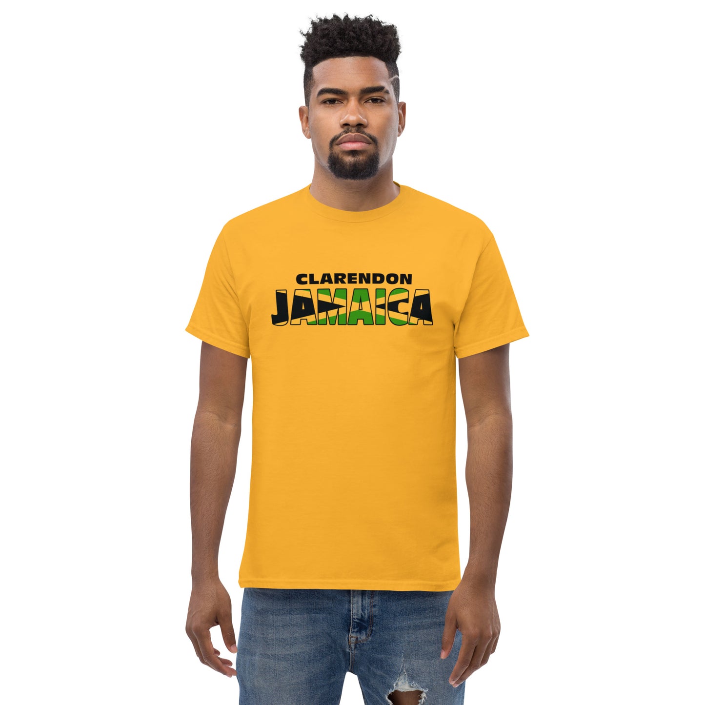 Clarendon Jamaica Men's classic tee