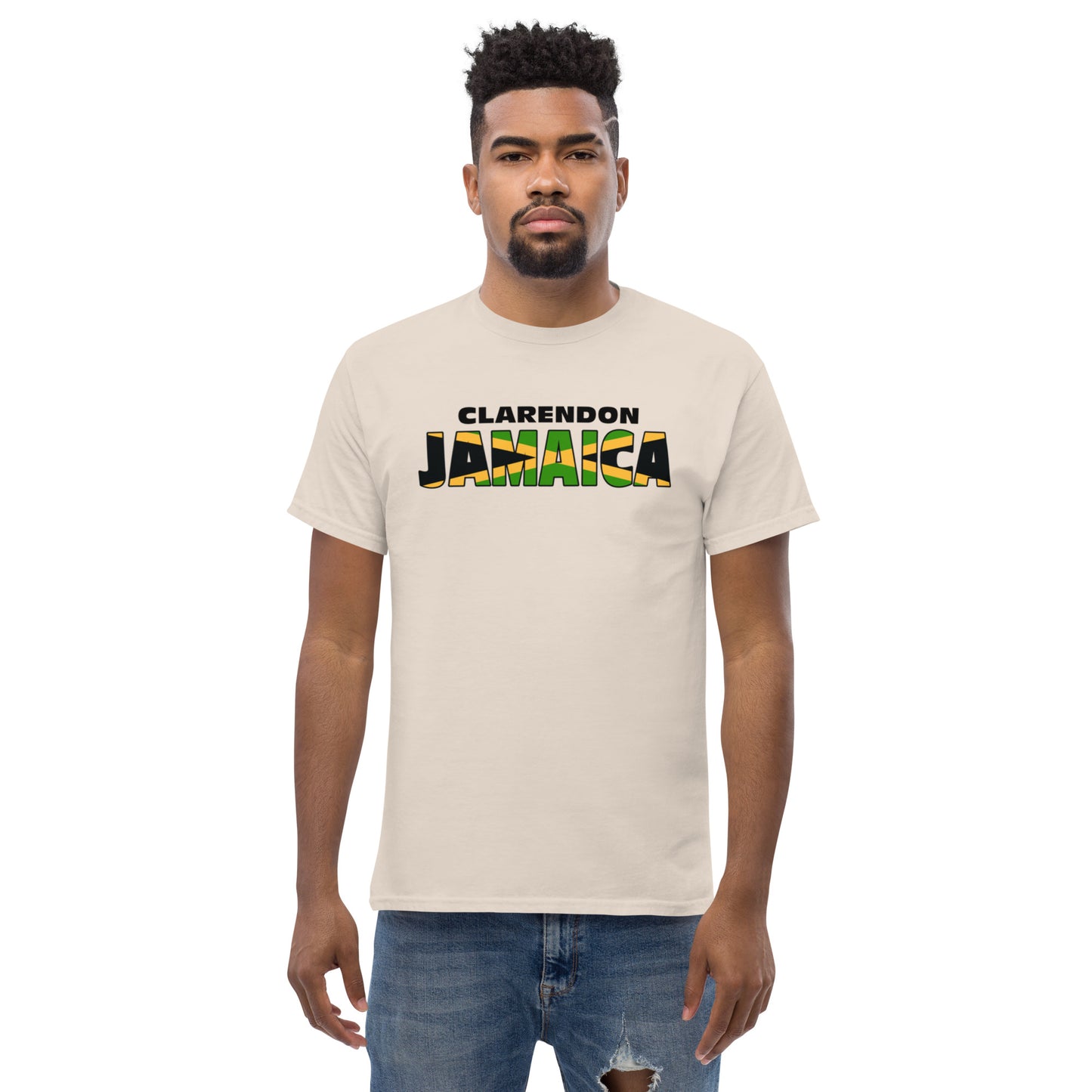 Clarendon Jamaica Men's classic tee