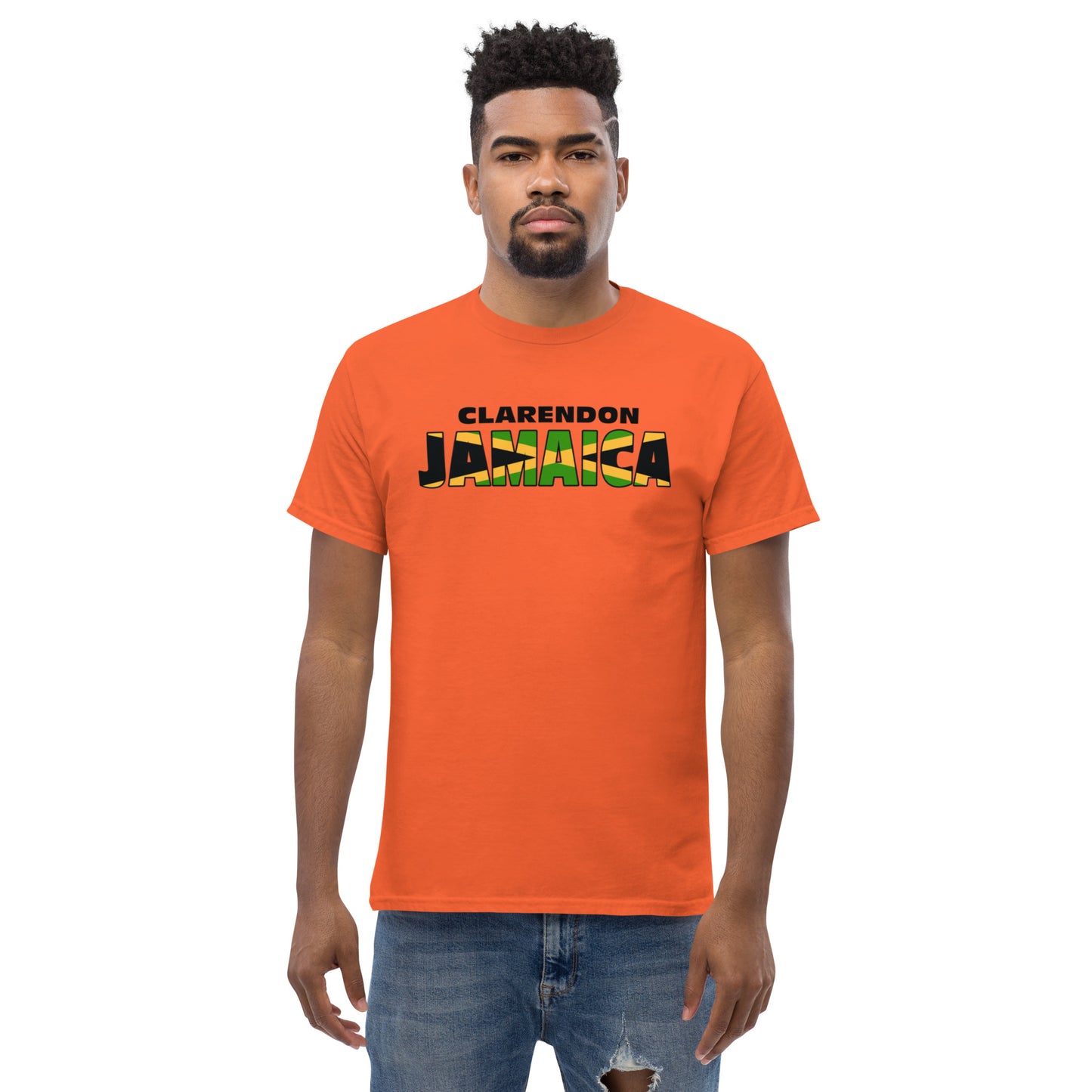 Clarendon Jamaica Men's classic tee