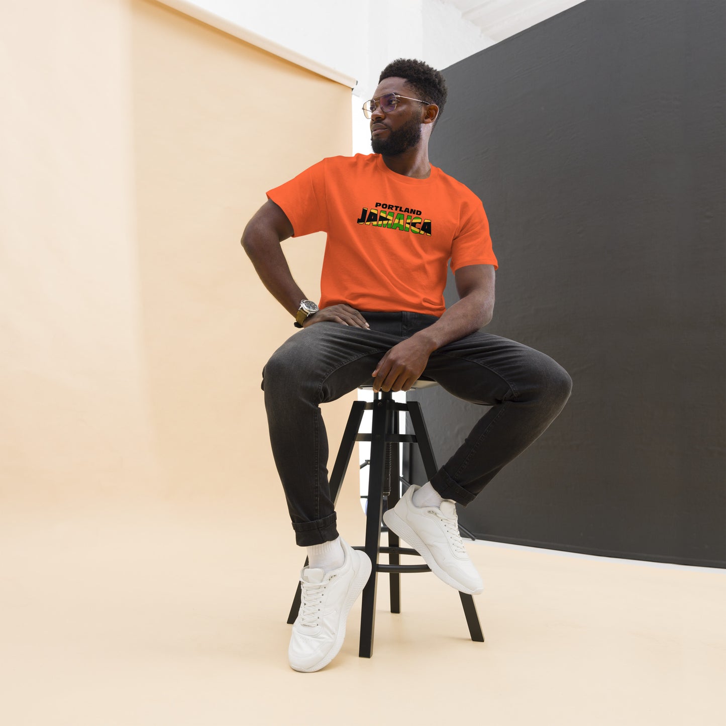 Portland Jamaica Men's classic tee