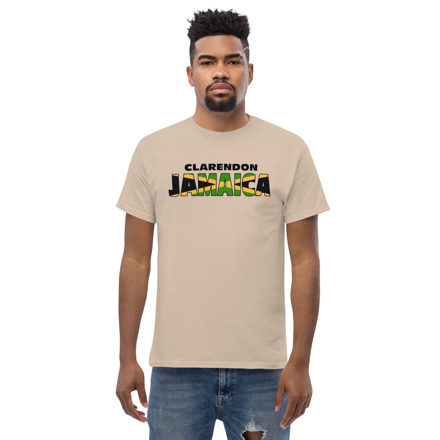 Clarendon Jamaica Men's classic tee