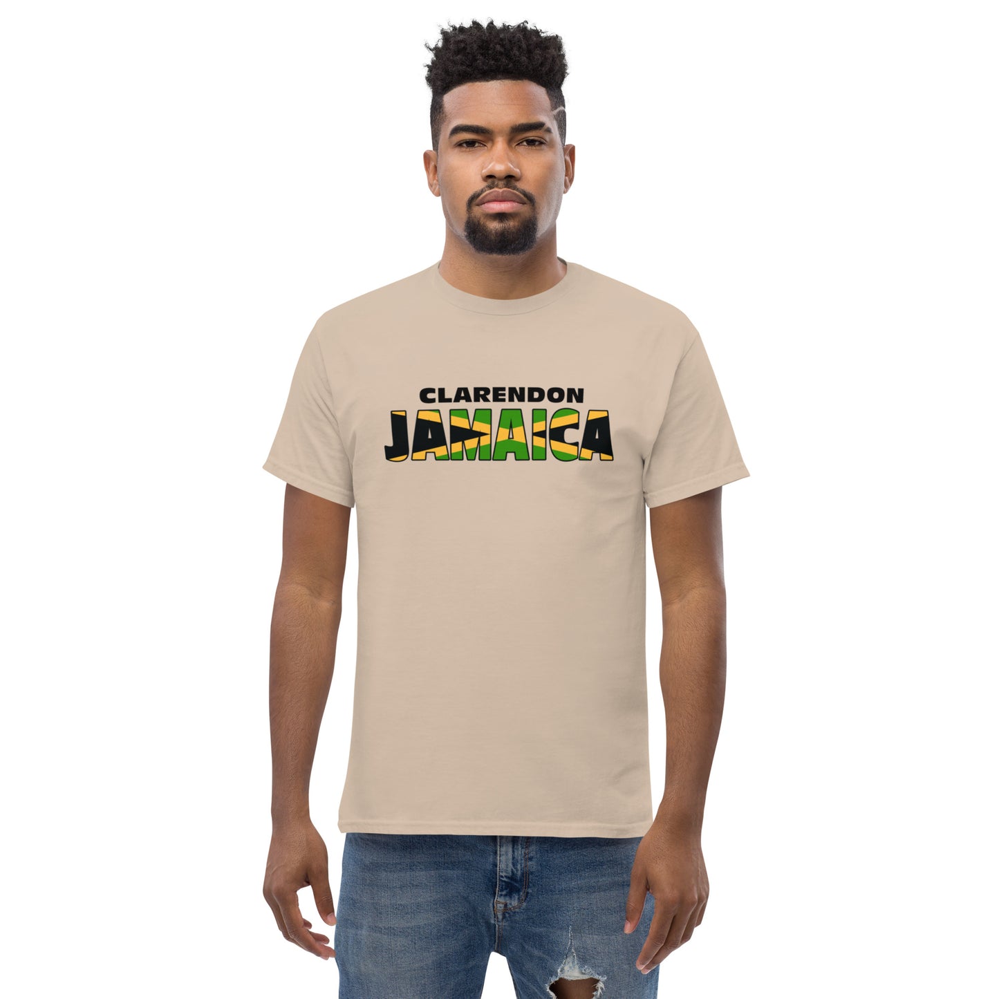 Clarendon Jamaica Men's classic tee