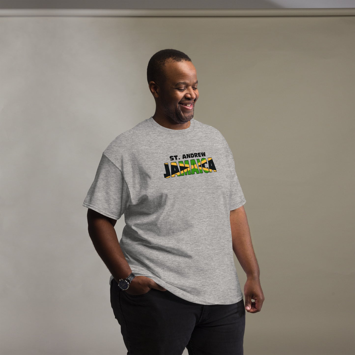 St. Andrew Jamaica Men's classic tee