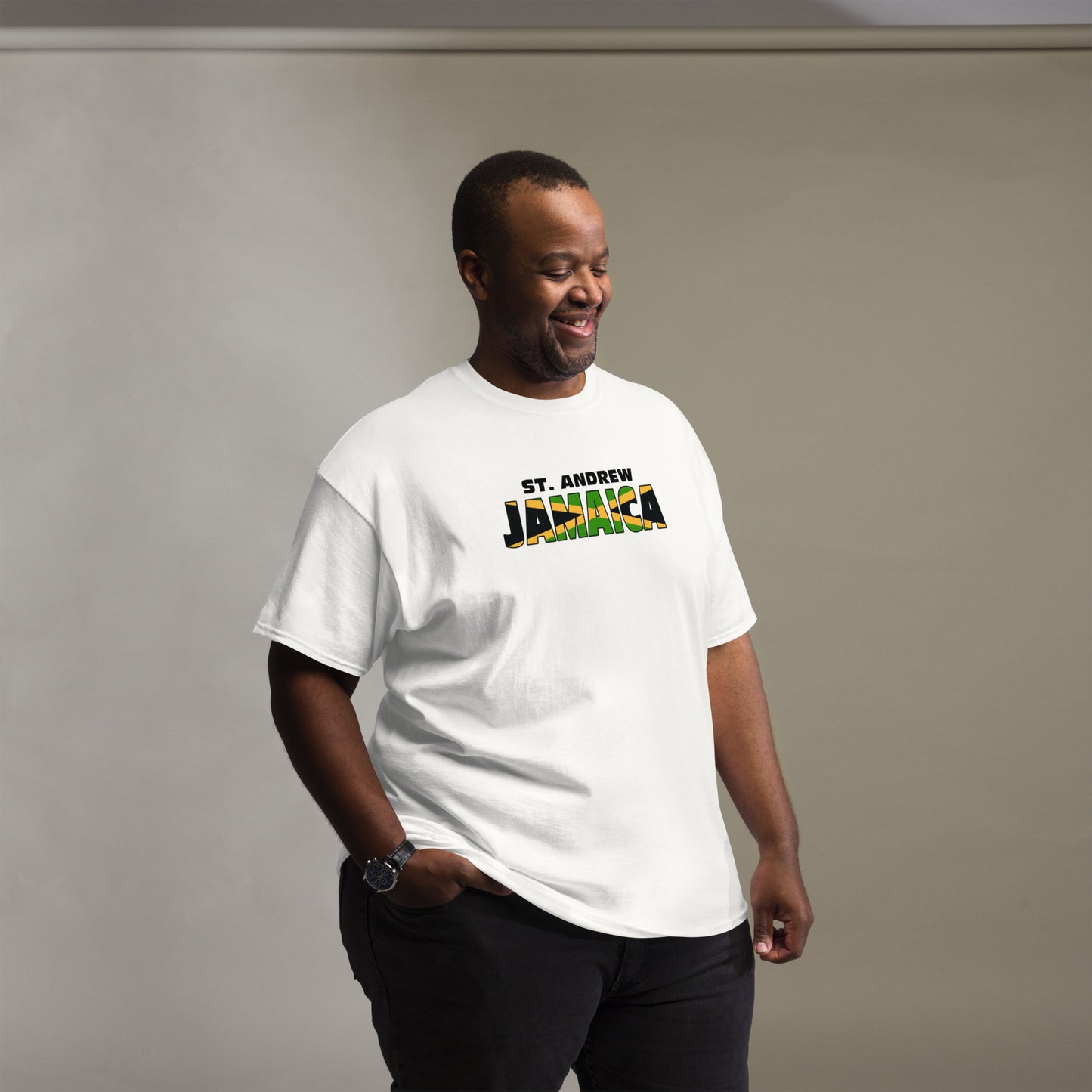 St. Andrew Jamaica Men's classic tee