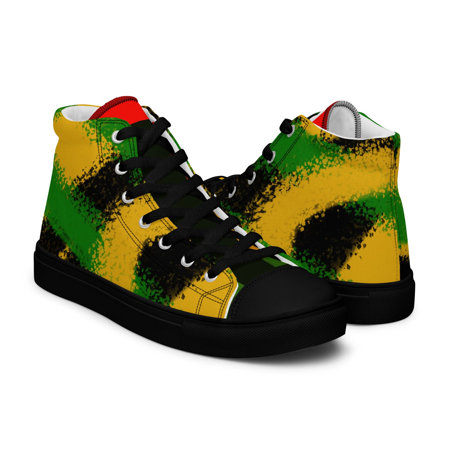 Men’s high top canvas shoes