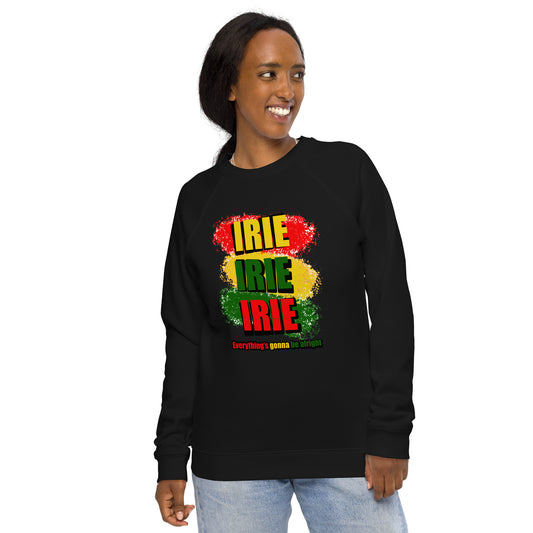 Irie Unisex organic raglan sweatshirt