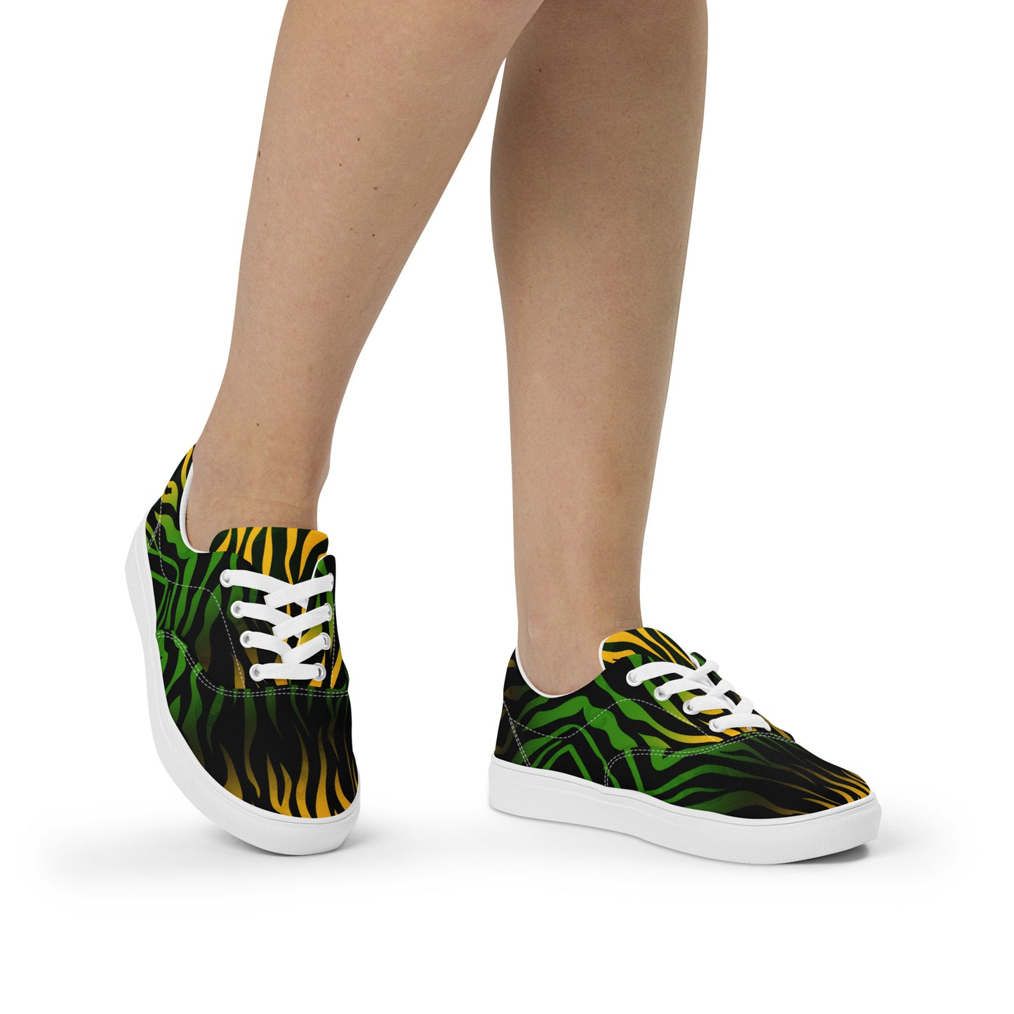 Jamaica Women’s lace-up canvas shoes