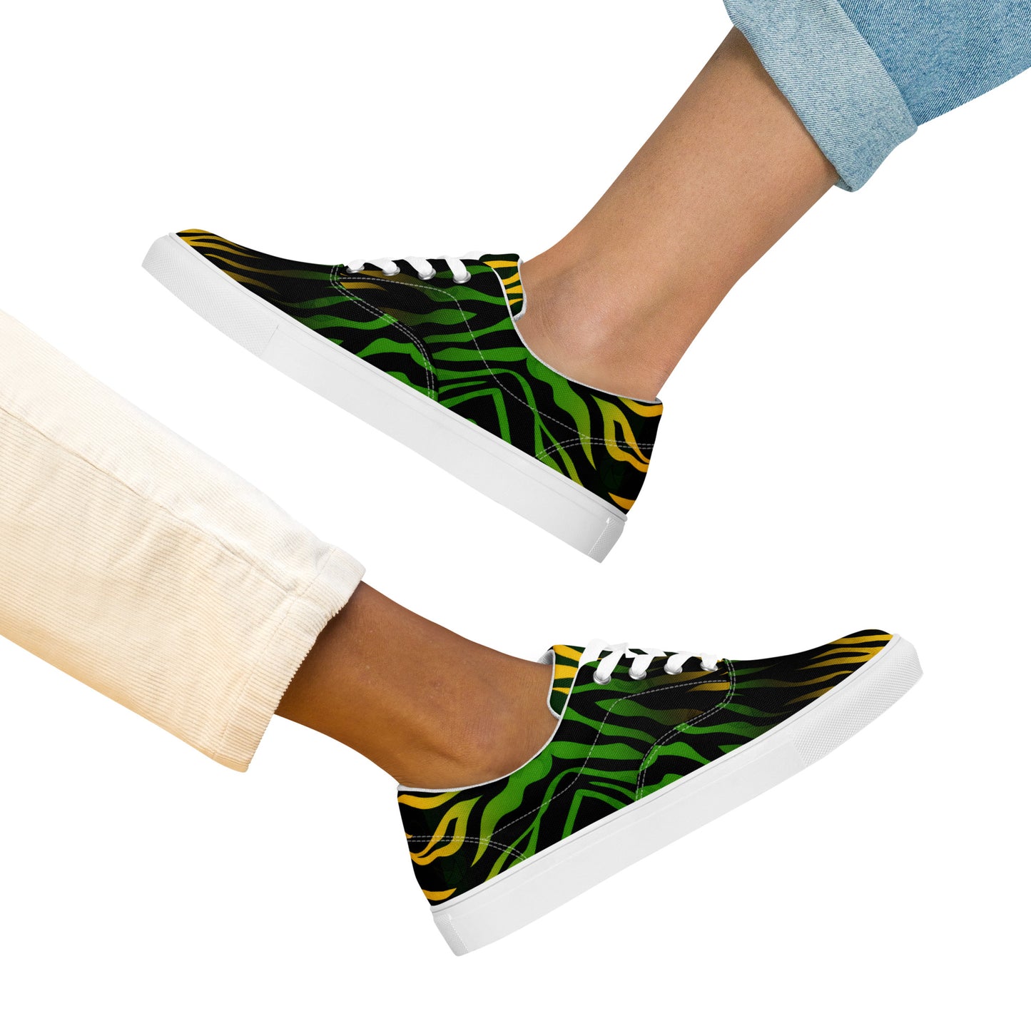 Jamaica Women’s lace-up canvas shoes